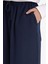 Wide Leg Cepli Yüksek Bel Standart Boy Keten Karışımlı PANTOLON F5024AX25SP 5