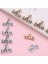 (50 x Adet) 1 Set Love Takı Yapım Karışık Renk Bileklik & Küpe & Kolye Ucu 3