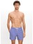 Çini Desenli Deniz Şortu Cepli Fileli Astarlı Hızlı Kuruyan Su Itici Regular Fit Orta Boy 25SM107ST 1