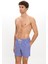 Çini Desenli Deniz Şortu Cepli Fileli Astarlı Hızlı Kuruyan Su Itici Regular Fit Orta Boy 25SM107ST 3