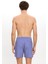 Çini Desenli Deniz Şortu Cepli Fileli Astarlı Hızlı Kuruyan Su Itici Regular Fit Orta Boy 25SM107ST 4