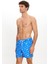 Surf Desenli Deniz Şortu Cepli Fileli Astarlı Hızlı Kuruyan Su Itici Orta Boy 25SM109ST 2