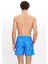 Surf Desenli Deniz Şortu Cepli Fileli Astarlı Hızlı Kuruyan Su Itici Orta Boy 25SM109ST 4