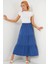 Ayrobin Uzun Etek 8048 - Indigo 1