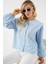 Bebe Yaka Gömlek 20314 - Mavi 4