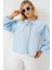 Bebe Yaka Gömlek 20314 - Mavi 2