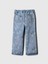 Kız Bebek Mavi Pull-On Straight Leg Jean Pantolon 3