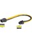 20 cm 6 Pin Ekran Kartı Power Uzatma Kablosu 6 Pin Uzatma Kablosu 3