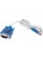 USB Erkek 25 Pin Çevirici USB Paralel Çevirici USB Com Port Dönüştürücü 4