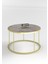 Orta Sehpa ve Zigon Sehpa Terra Set Gold Gordion 3
