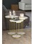 Orta Sehpa ve Zigon Sehpa Terra Set Gold Beyaz 2