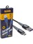 PM-3780 Örgülü 5 Amper Micro USB Hızlı Şarj Data Kablosu 1