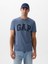 Erkek Mavi Everyday Soft Gap Logo T-Shirt 1