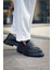 C-Erkek Siyah Loafer Ayakkabı CH2417 1