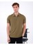 Fitilli Yarım Fermuarlı Polo Yaka Tshirt 1