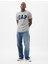 Erkek Gri Everyday Soft Gap Logo T-Shirt 3