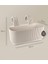 KRS-249 Dekoratif Plastik Pera Askılı Balkon Saksı 3.2 Litre 3