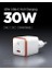 30W Usb-C Ultra Mini Hızlı Şarj Aleti Samsung Pps/ısı Düşürücü Gan Destekli Akım Korumalı Güç Adaptörü iPhone & Android & iPad & MacBook Type-C White - ACH08449 3