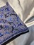 Erkek Kadın Unisex Mavi Paisley Desenli Şık Soft Fular – Günlük ve Özel Gün Kombinleri Için 4