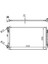 Radyatör Brazing Golf Vii-A3 1.2-1.4-1.6tdi 12 Mek 650X395X22 Dpmah 1