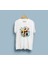Oversize Geometrik Desenler Tasarım Unisex T-Shirt 1