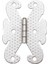 Hırdavat Kelebek Menteşe Metal 32 * 40MM Nikel (2 Adet) 1