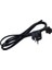 2 Metre Notebook Power Kablo 2 Metre 90 Derece Yonca Power Kablo 3