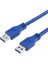 50 cm USB 3.0 Erkek Erkek Kablo Erkek Erkek USB 3.0 Kablo 3