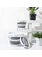 Litre Katlanabilir Kova - Akordiyon Katlanır Kova - Araba Kovası - Gri - 32.5 x 27.5 x 6 cm - Pp+ Tpr 3