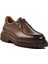 Classwood 19889 Yüksek Taban Flotur Şık Ayakkabı Cilt Kahverengi 3