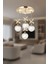 UltraNova 4'lü Sarkıt Led Avize, Metal Materyal, 35x35 cm, Sarı renk, Şık ve modern tasarım 2