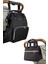 UltraNova Siyah Anne Bebek Bakım Çantası ve Isı Yalıtımlı Beach Bag Termos Çanta Takımı 3