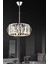 UltraNova Krom Kristal Taşlı Modern Avize 30x60, Metal Işıklandırma Aydınlatma Dekorasyon 1