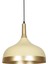 UltraNova Modern spor sarkıt avize, metal materyal, 50x30 cm, şık tasarım, altın ve krem renkli 4