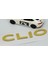 Clio Mk3 Bagaj Gold Yazı Logo Arma Renault ile Uyumlu 4