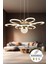 UltraNova Modern 3 Renk Dimmerli Alüminyum Sarkıt LED Avize, Salon ve Mutfak İçin Şık Aydınlatma 1