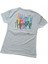 Ön-Arka Kabartma Baskılı Kız T-Shirt 2