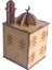 UltraNova 5'li Ahşap 3D Puzzle Camii, Boyanabilir, Hobi ve Eğlence, 20,5x12x11cm, Kahverengi 2