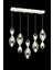 UltraNova Modern 5'li Ledli Metal Avize, Kumandalı, 3 Renk Seçeneği 4