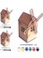 UltraNova 3D Ahşap Yel Değirmeni Boyama Seti, Hobi, Renk: Kahverengi, Ölçü: 10x10,5x24cm 1