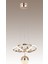 UltraNova 3 Renk Gold Led Kristal Taşlı Ahşap Avize, 30x100 cm, şık ve modern tasarım 2