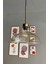 UltraNova Bal renkli tekli sarkıt avize, metal materyal, 20x23 cm, restoran ve salon aydınlatması 3