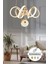 UltraNova Modern Alüminyum Sarkıt Avize, Çok Renkli, Dimmerli, 30x70 cm, Salon ve Mutfak İçin 1