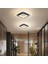 UltraNova Modern 3'lü renkli LED tavan lambası, 24x24cm, akrilik ve metal malzeme 1