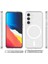 Iphone 14 Plus Kılıf M-Safe Özellikli Nokta Simli Parlak Transparan Prismara Premium Kapak 2