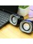 DHS-2111 2.0 Mini Taşınabilir Multimedya Speaker Hoparlör, Siyah 2
