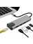 5in1 Type-C (Usb-C) HDMI Hub ve RJ45 Lan (Ethernet) Adaptörü: 4K (1080P) Hdmı, 2 x USB 3.0 ve Type-C USB Port Çoklayıcı Çevirici 2