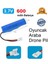 600 Mah Beyaz Soket Li-On 3.7V Soket Drone Pili Oyuncak Araba Pili 14500 1