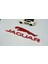 Jaguar Panter Kırmızı Bagaj Yazı Logo Arma Seti 3