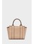 Kadın Mini Tote Çanta El ve Omuz Kullanımına Uygun Modern Gold Tokalı Tasarım 5